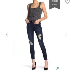NWOT Vigoss Ace Super skinny high rise jeans